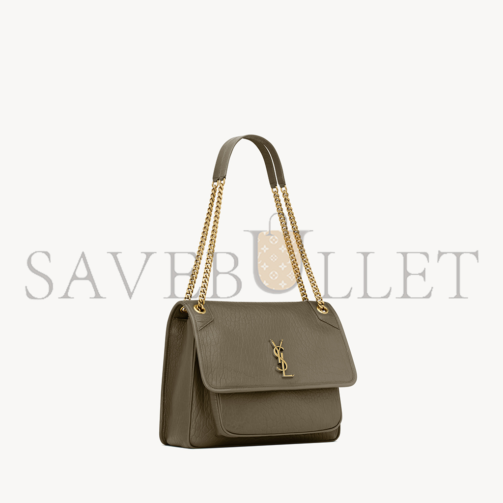 YSL NIKI LARGE IN GRAINED LAMBSKIN 803777AACYT3212 (32*23*9cm)